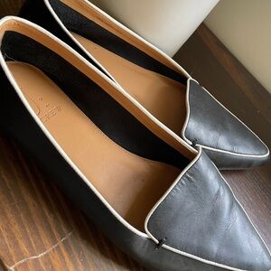 J. Crew Size 12 L0616 Loafer Flats Black